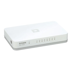 D-Link 8 Port Gigabit Desktop  White Switch 
