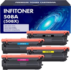 HP 508A Yellow LaserJet Toner Cartridge High Page Yield - Compatible - Nlite Brand
