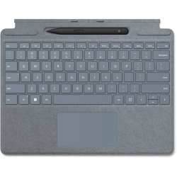 Microsoft Surface Pro Signature Keyboard with Slim Pen 2, Ice Blue, 8X6-00054