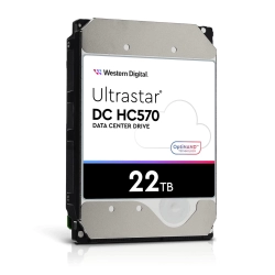 WD ULTRASTAR DATA CENTER HDD SATA 22TB HC570 (0F48155)
