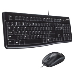 LOGITECH KEYBOARD MK120 WIRED-WITH MOUSE