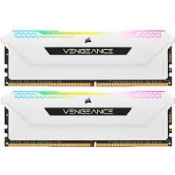 Corsair Vengeance RGB PRO SL 16GB (2x8GB) 3600MHz C18 DDR4 Memory Kit - White 