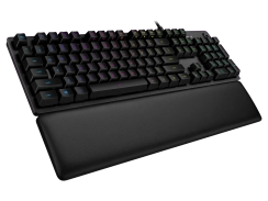 Logitech G513 RGB With GX Blue Clicky Key Switches Backlit Mechanical Gaming Keyboard - Carbon